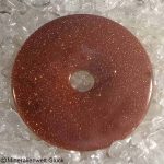 Goldfluß Donut, Donuts, Mineralien, Edelsteine, Heilsteine