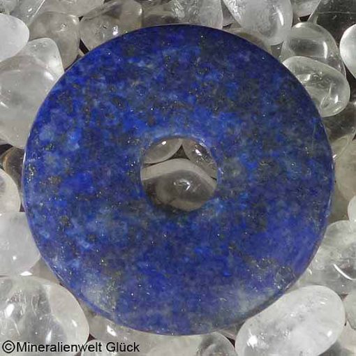 Lapislazuli Edelstein Donut, Donuts, Mineralien, Edelsteine, Heilsteine