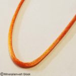 Seidenband orange, Edelsteine, Heilsteine, Mineralien